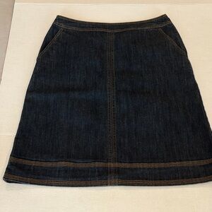 Boden denim skirt size 6